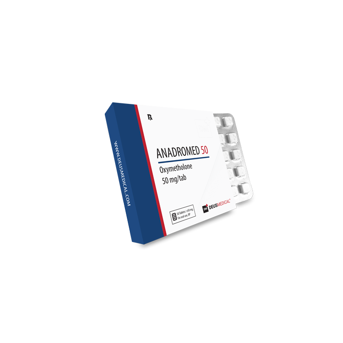 ANADROMED 50 product packaging